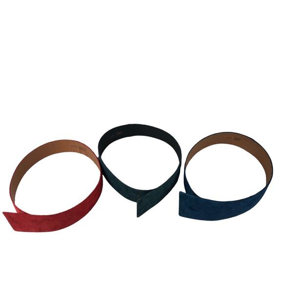 Abbe vintage 3 velvet belts medium - Picture 2 of 11